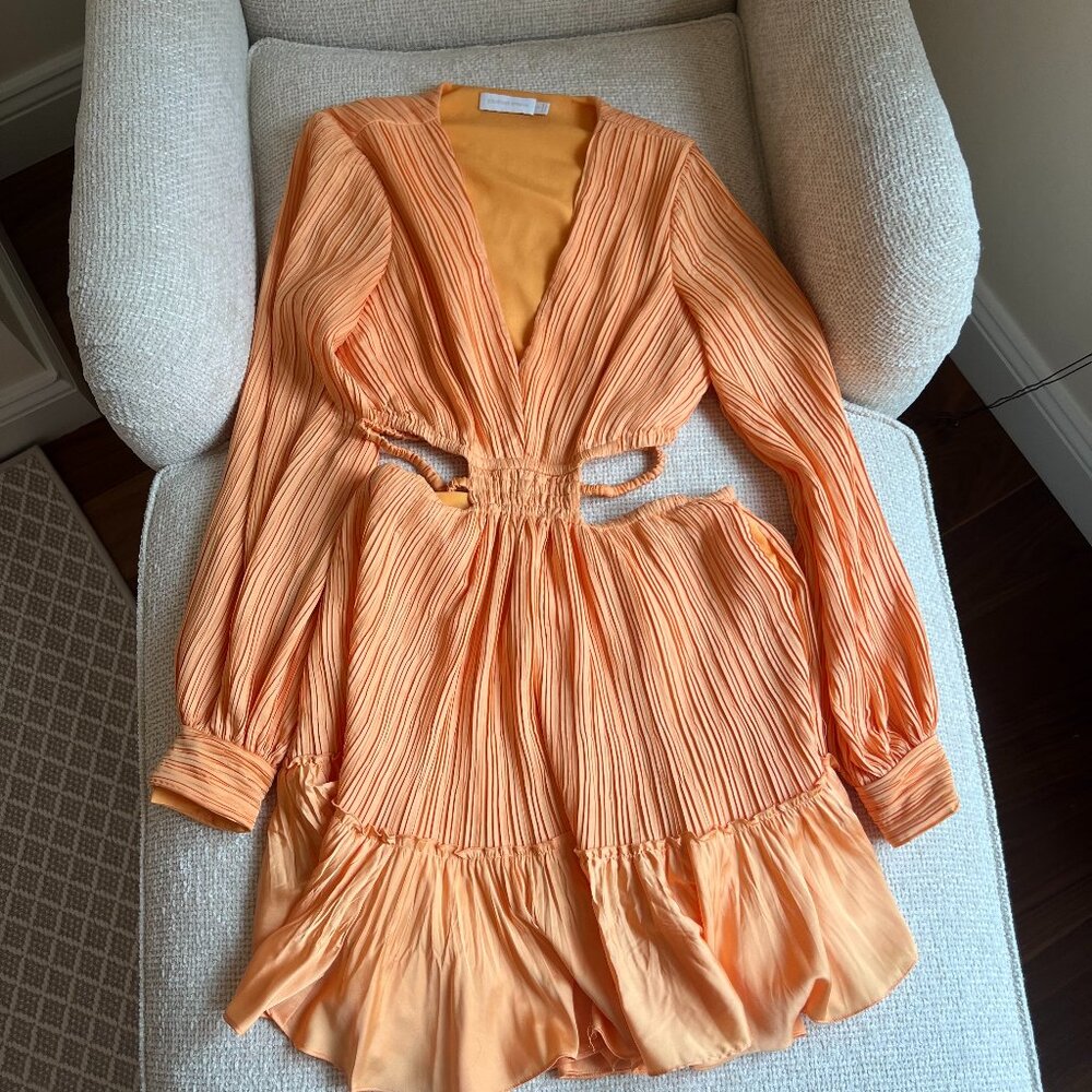 Jonathan Simkhai Orange Dress